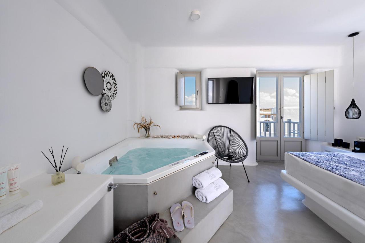 Angels Pillow Luxury Boutique Residence - Adults Only Naousa  Luaran gambar